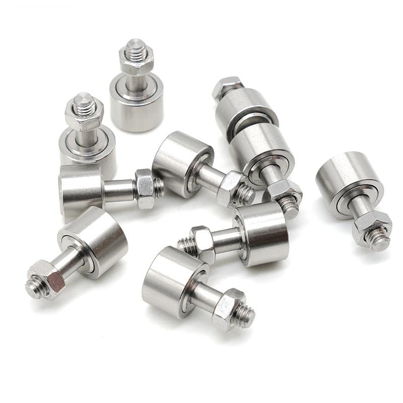AXK 1Pcs CF8 Stainless Steel Cam Follower Needle Roller Bearing KR19 Miniature Cam Followers CF8 8x19x32.2mm - Image 4